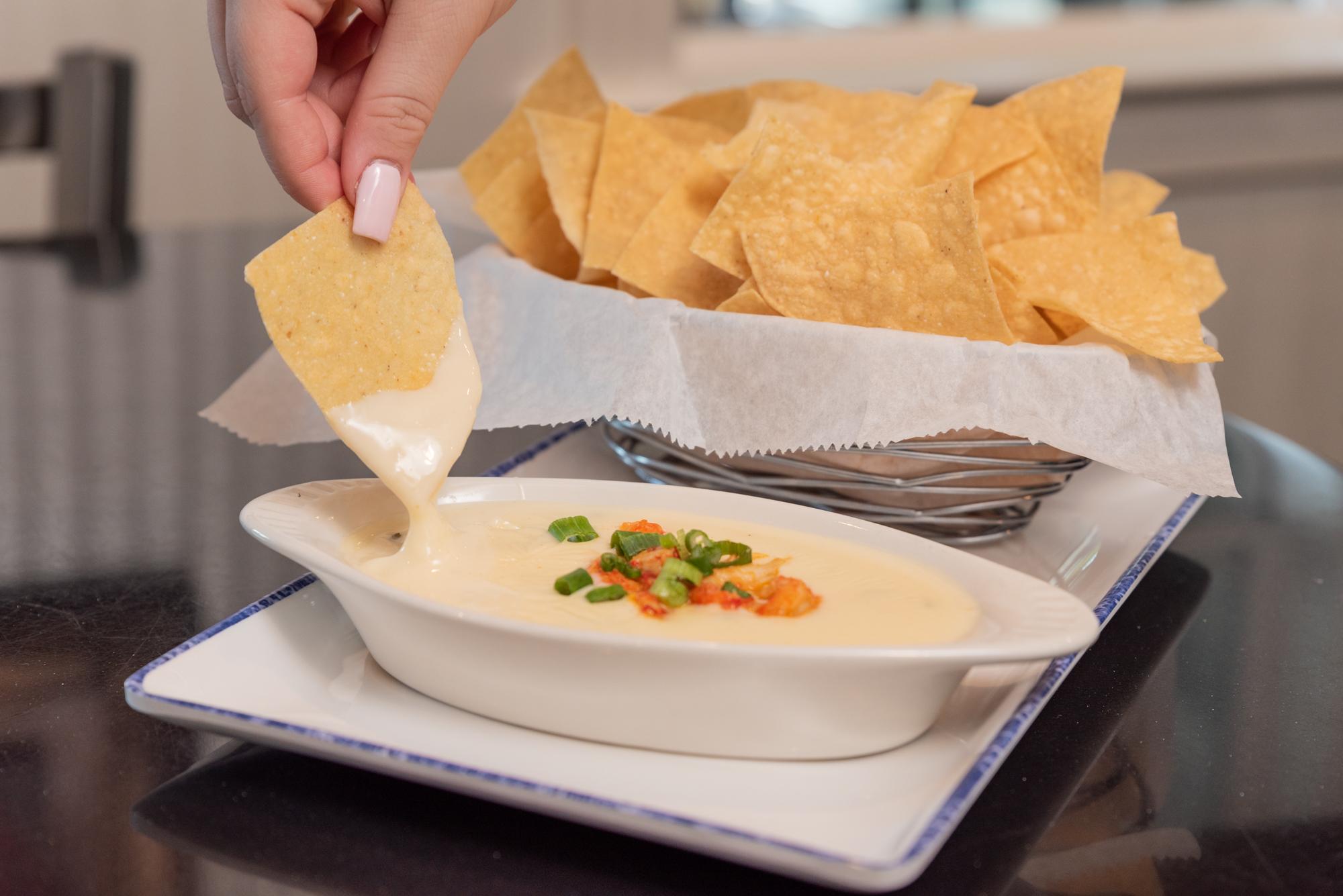 Crawfish Queso Dip.
