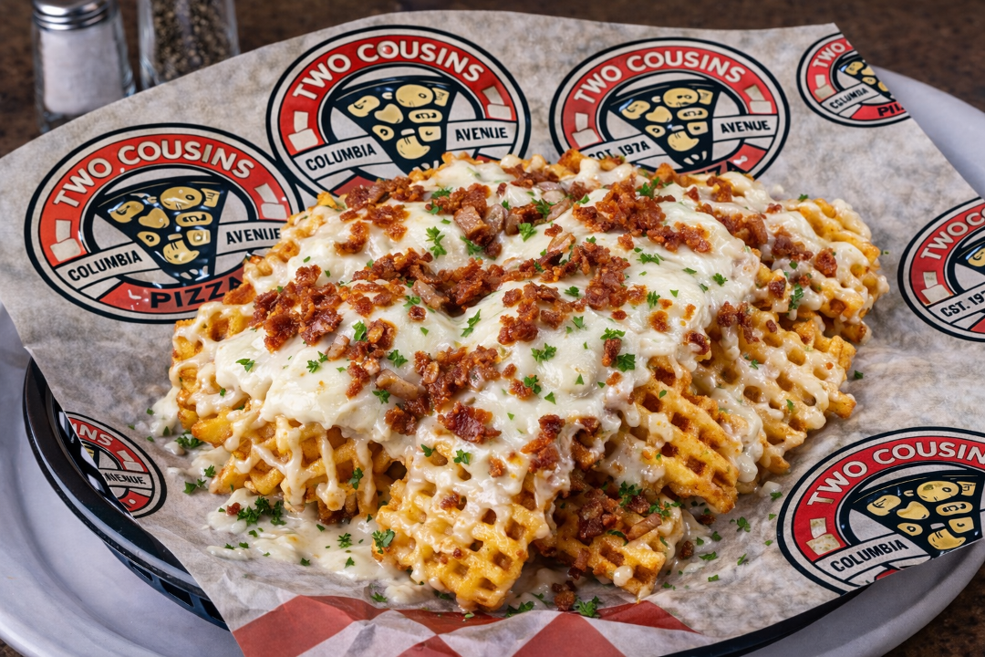 Waffle Bacon Cheese Fries.