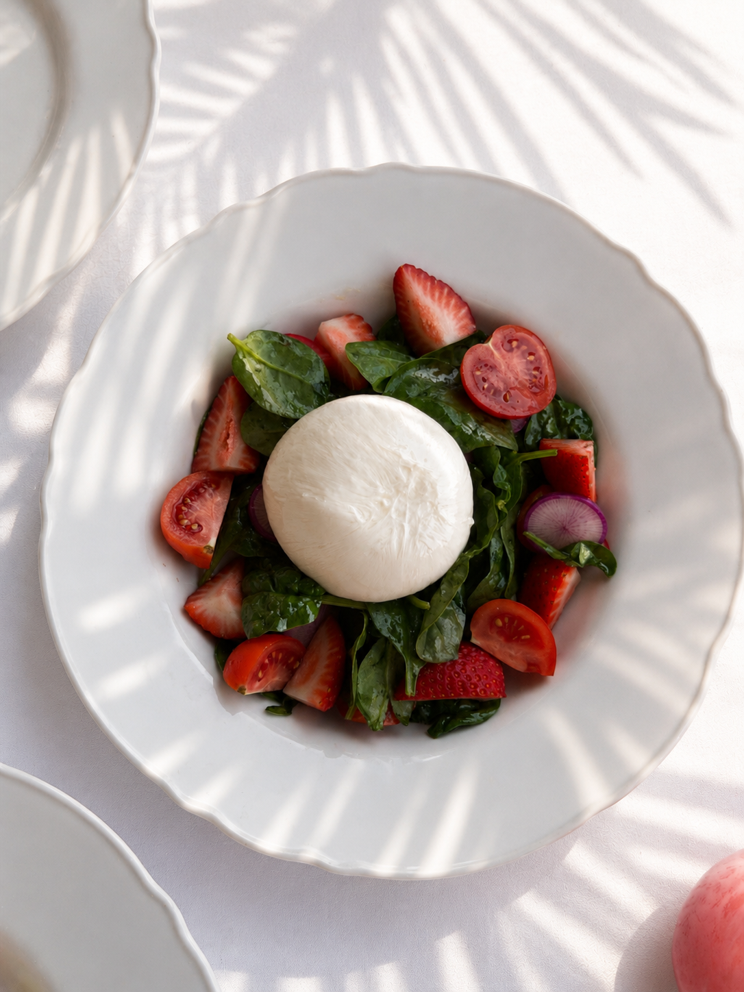 Fresh Vegetables & Burrata.
