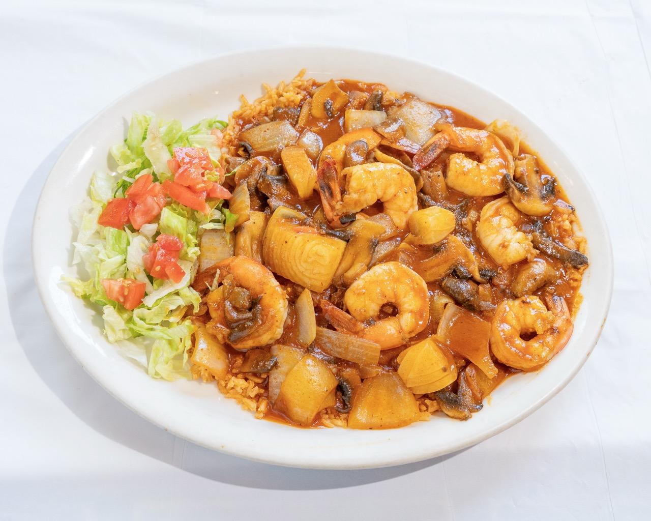 Arroz con Camarón.