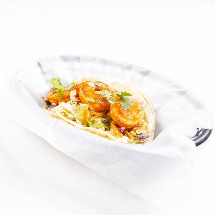 Smoked Habanero Shrimp Taco.