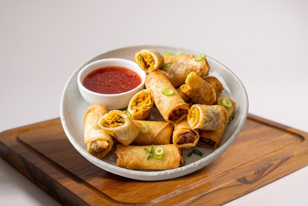 Veg Spring Rolls.