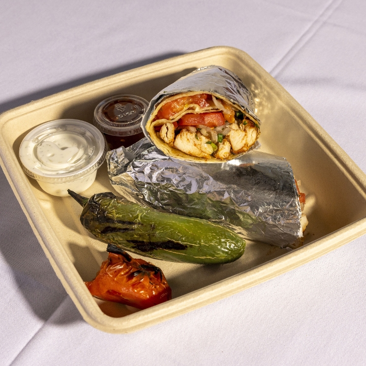 Chicken Shish Wrap.