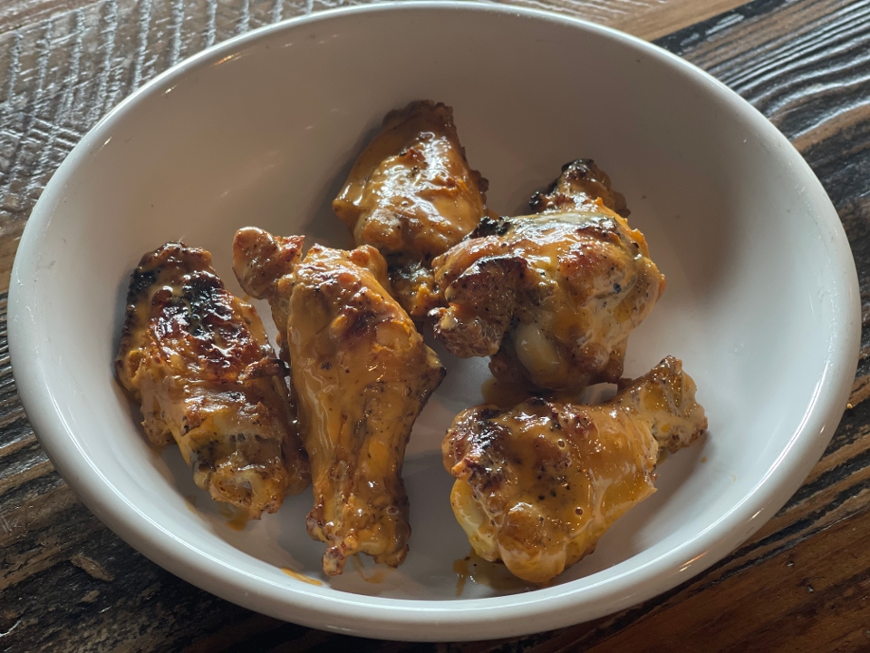 Wood Fired Wings.