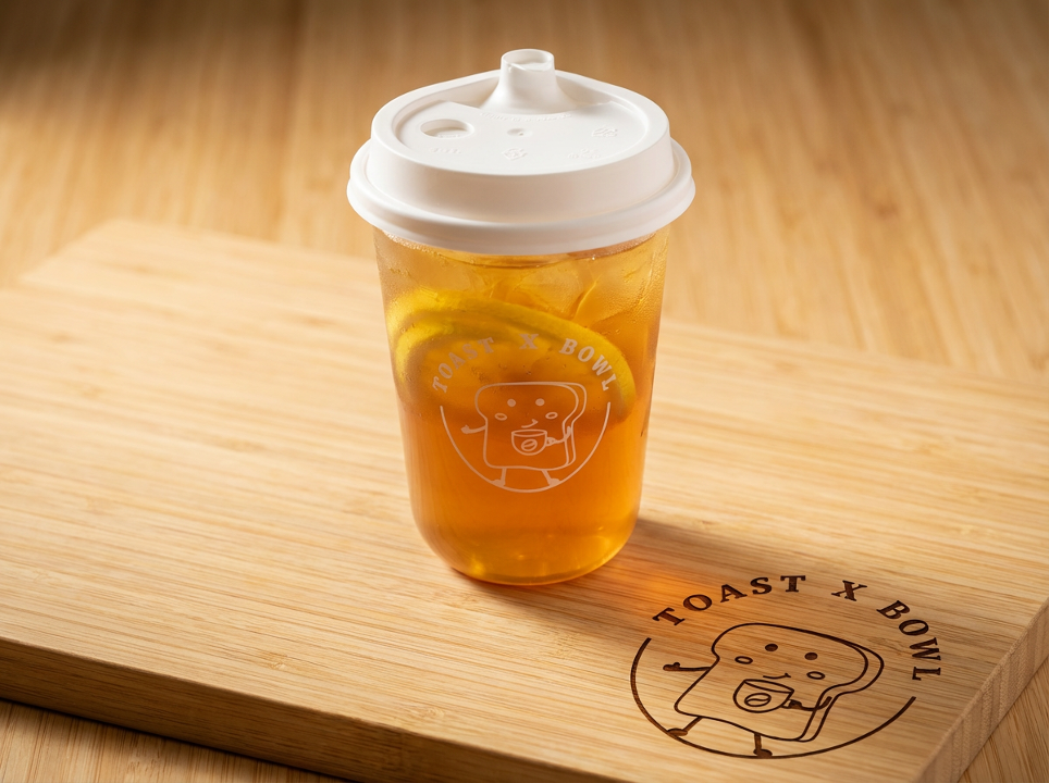 Peach Jasmine Lemon Iced Tea.