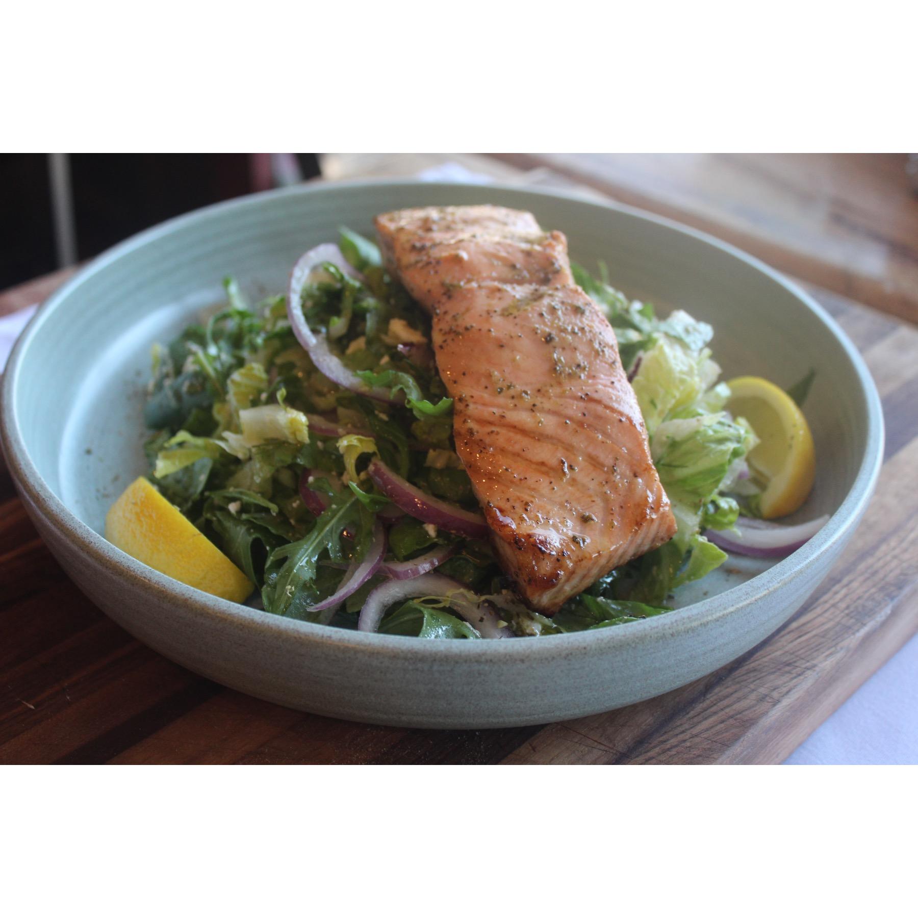 SALMON SALAD.