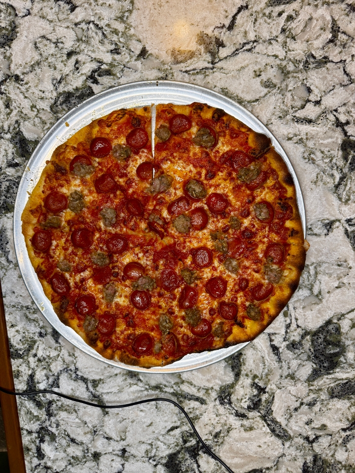 Sausage and Pepperoni.