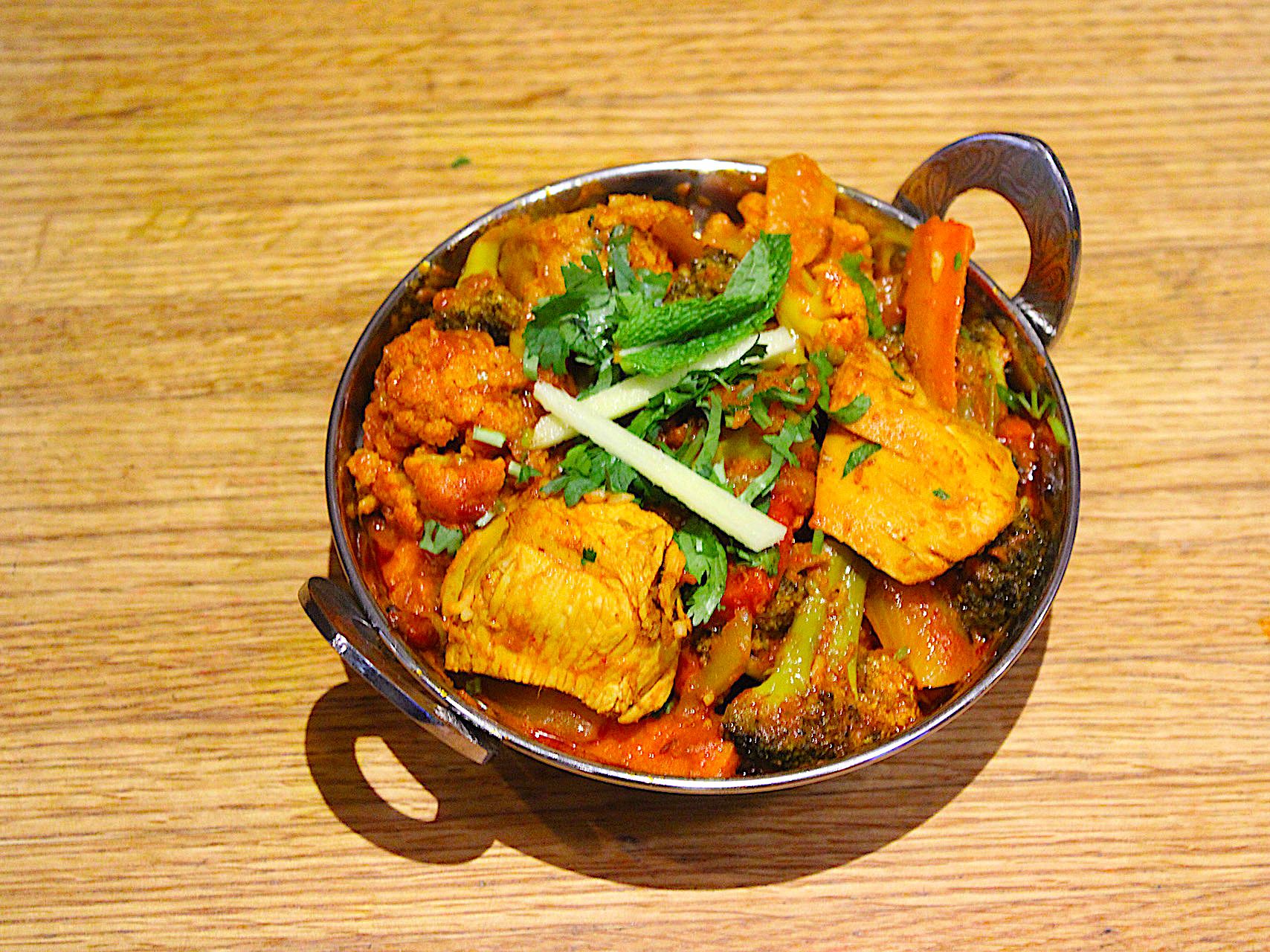 Chicken Jalfrezi.
