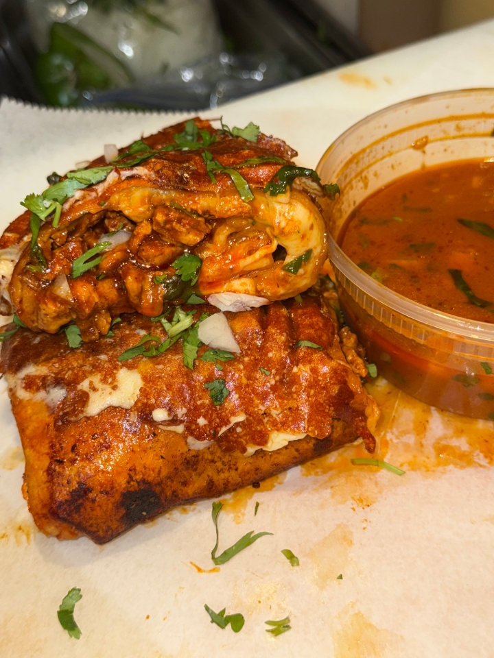 BIRRIA BURRITO.