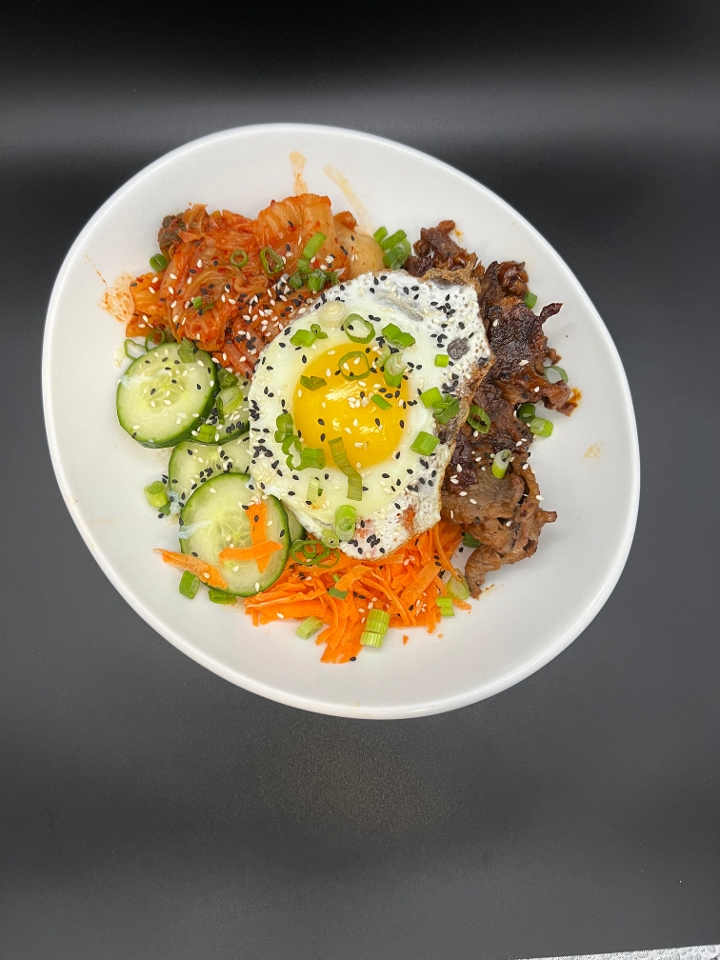 Korean BBQ Steak Bowl.