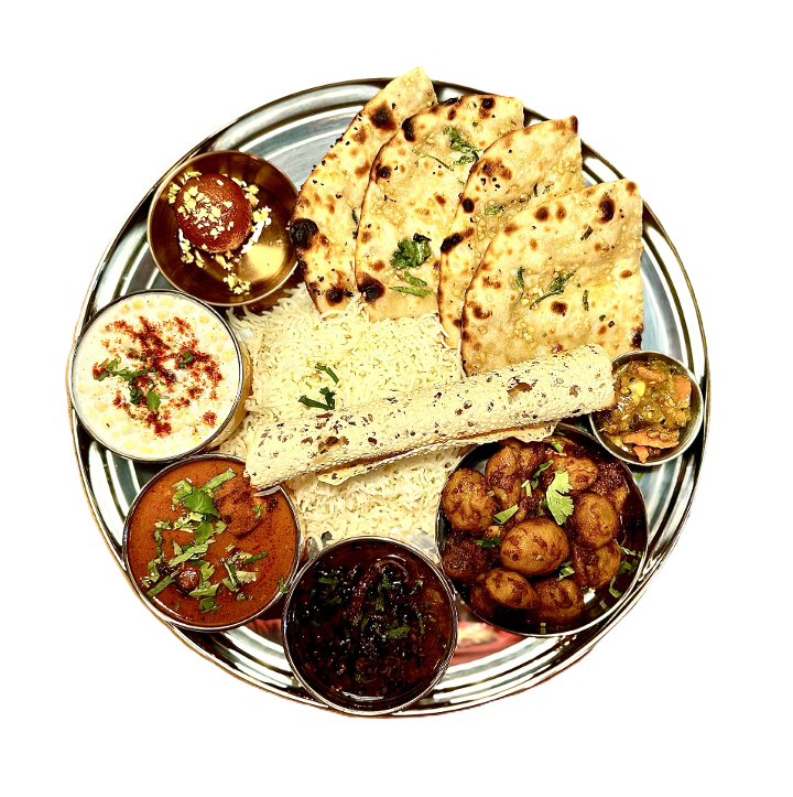 Veg Thali Meal.