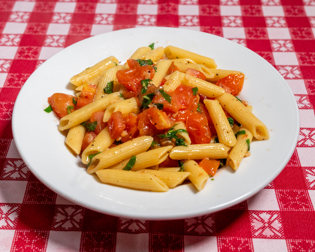 Penne Pomodoro.