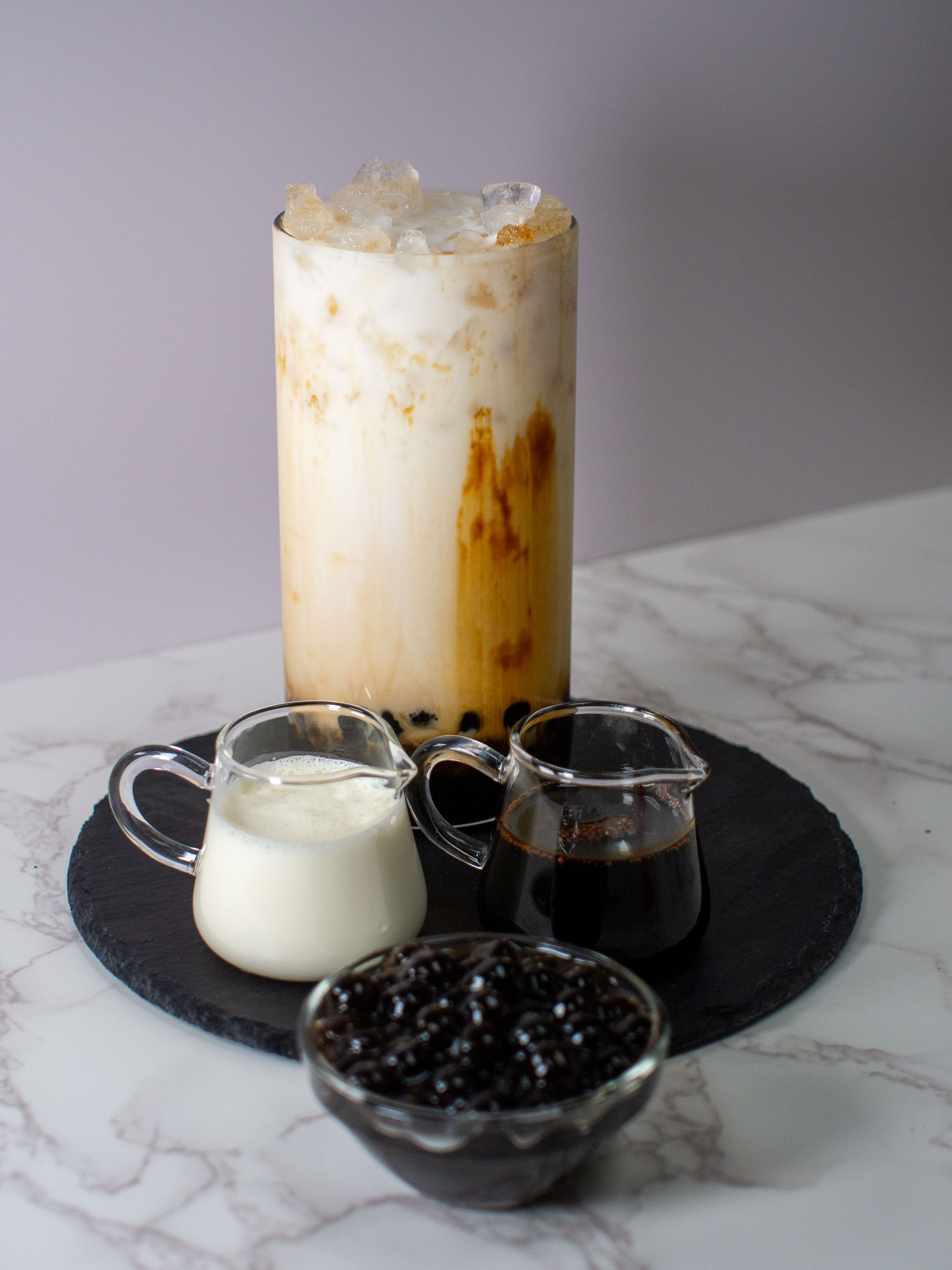 Brown Sugar Fresh Milk.