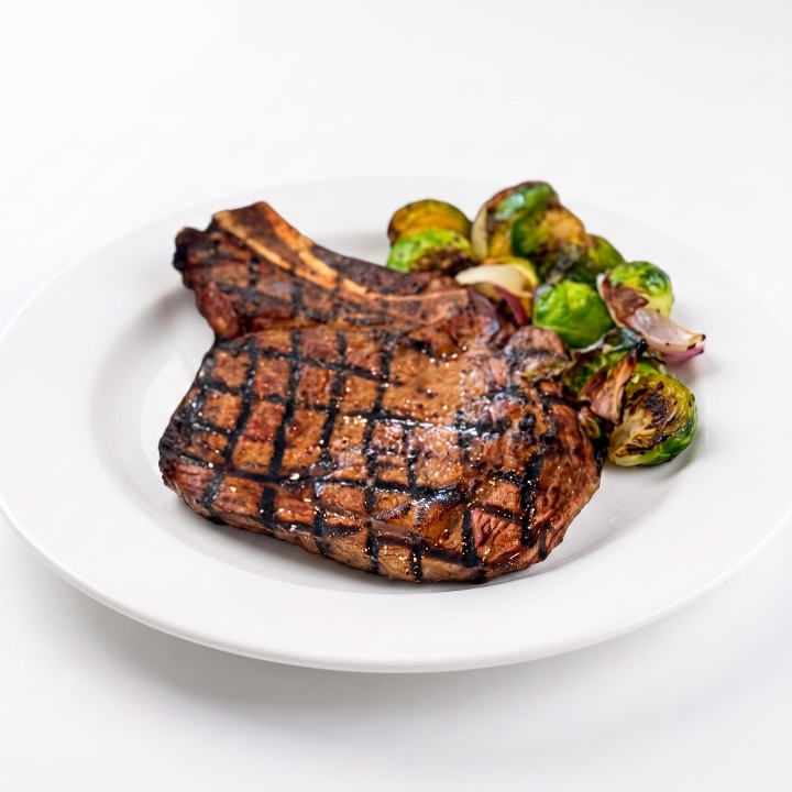 Bone-In Ribeye.
