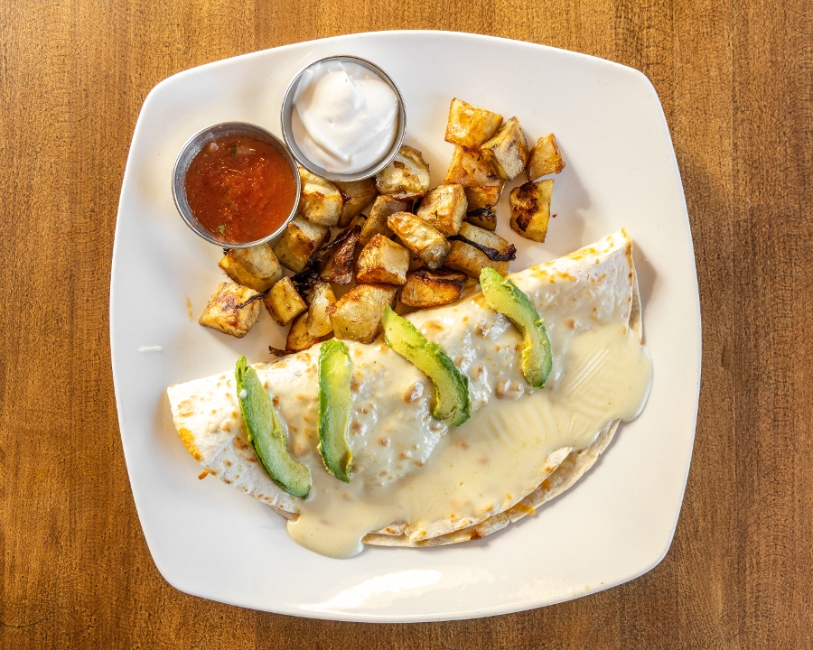 Breakfast Quesadilla.