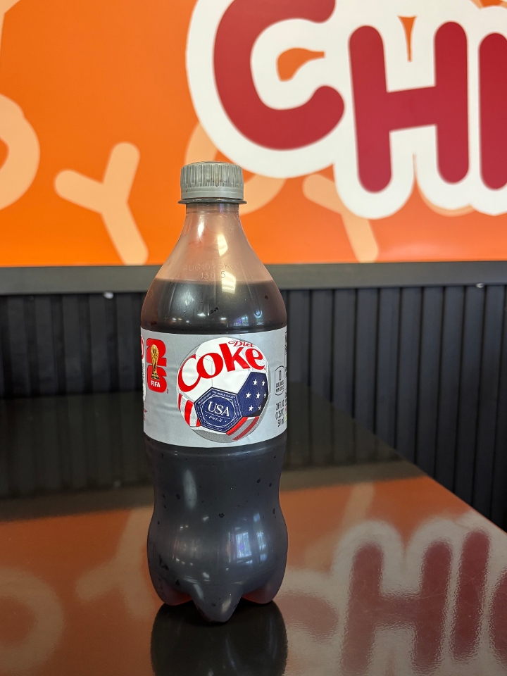 Diet Coke Bottle.