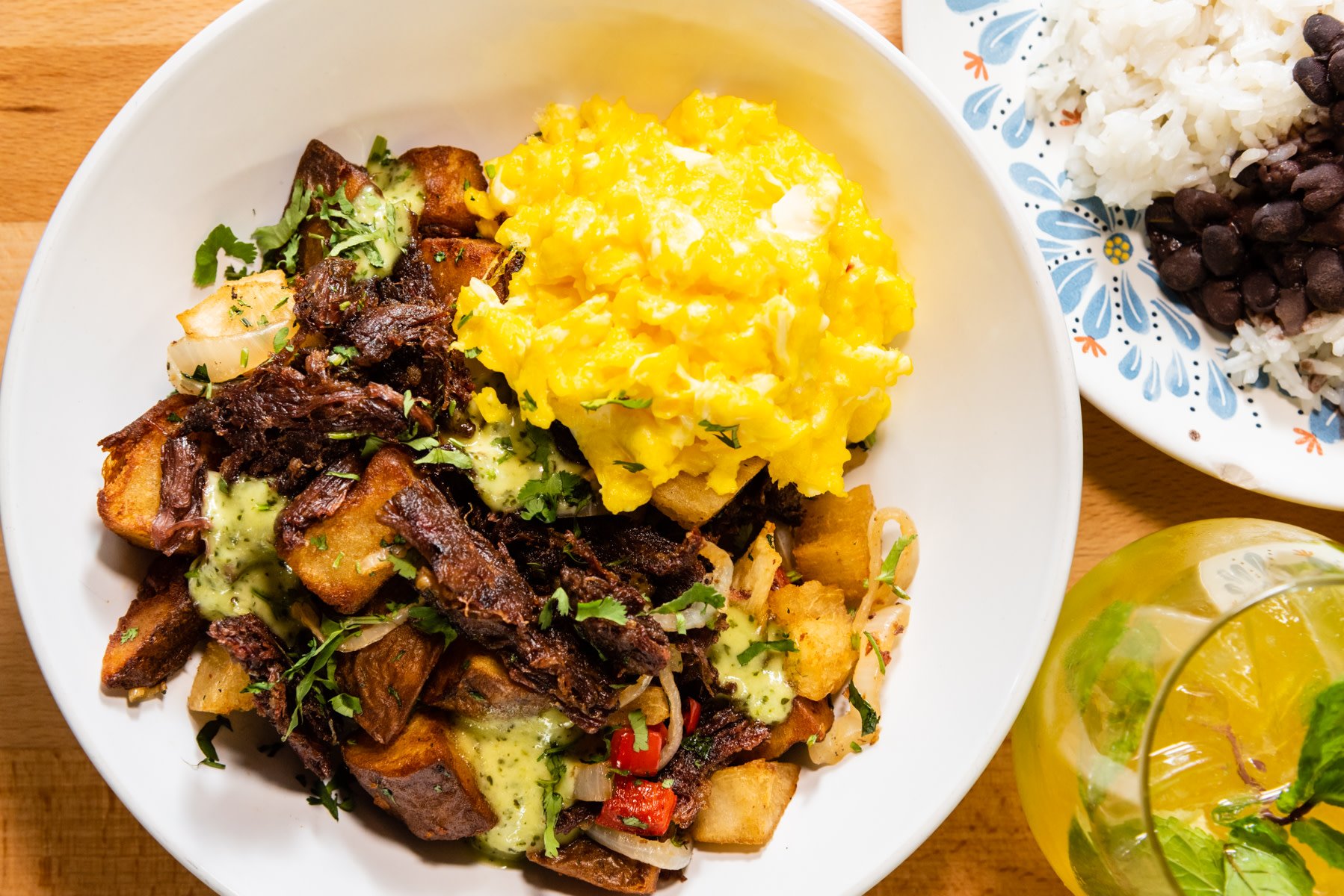 Vaca Frita Hash.