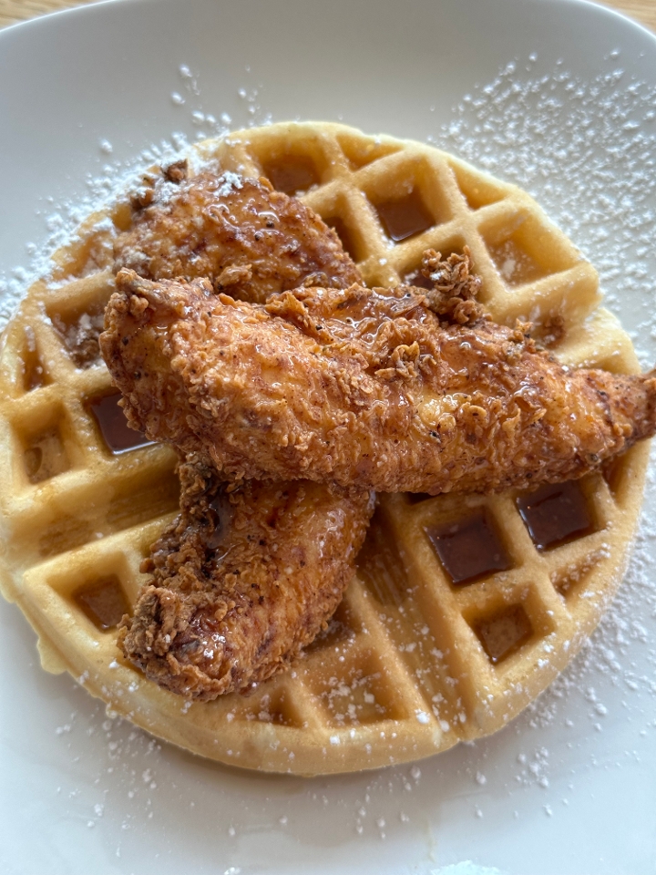 Chicken and Waffles.