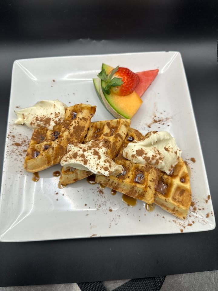 Tiramisu Waffle.