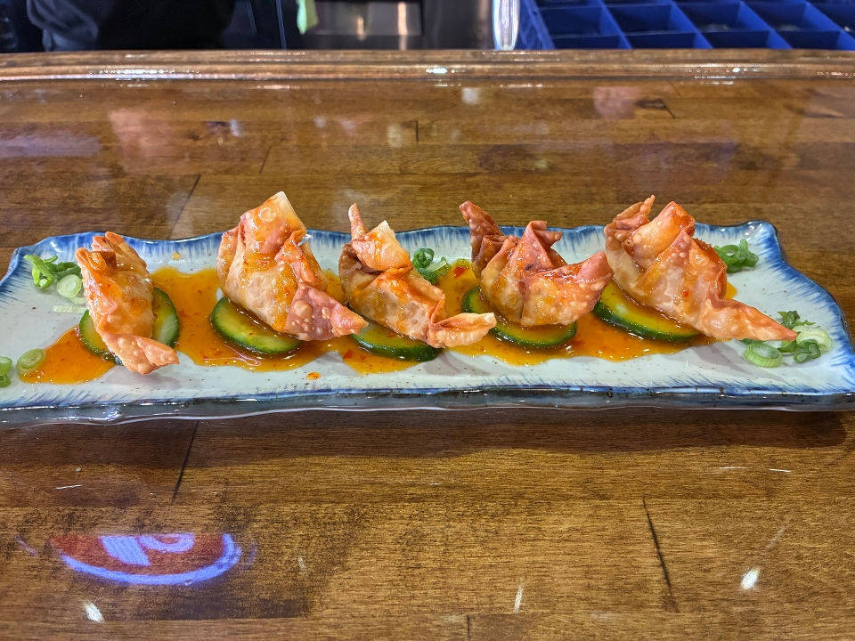 Spicy Tuna Gyoza.