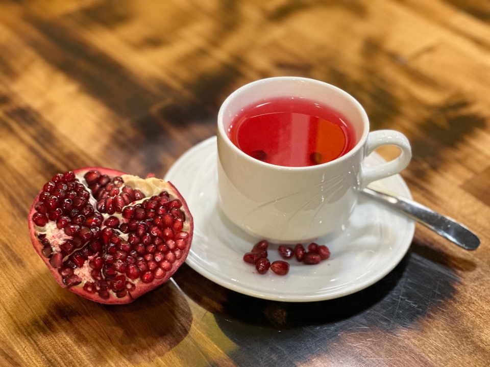 Pomegranate Tea Hot.