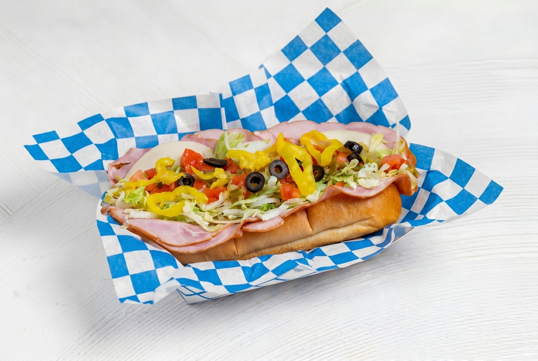 Hot Ham Sub.
