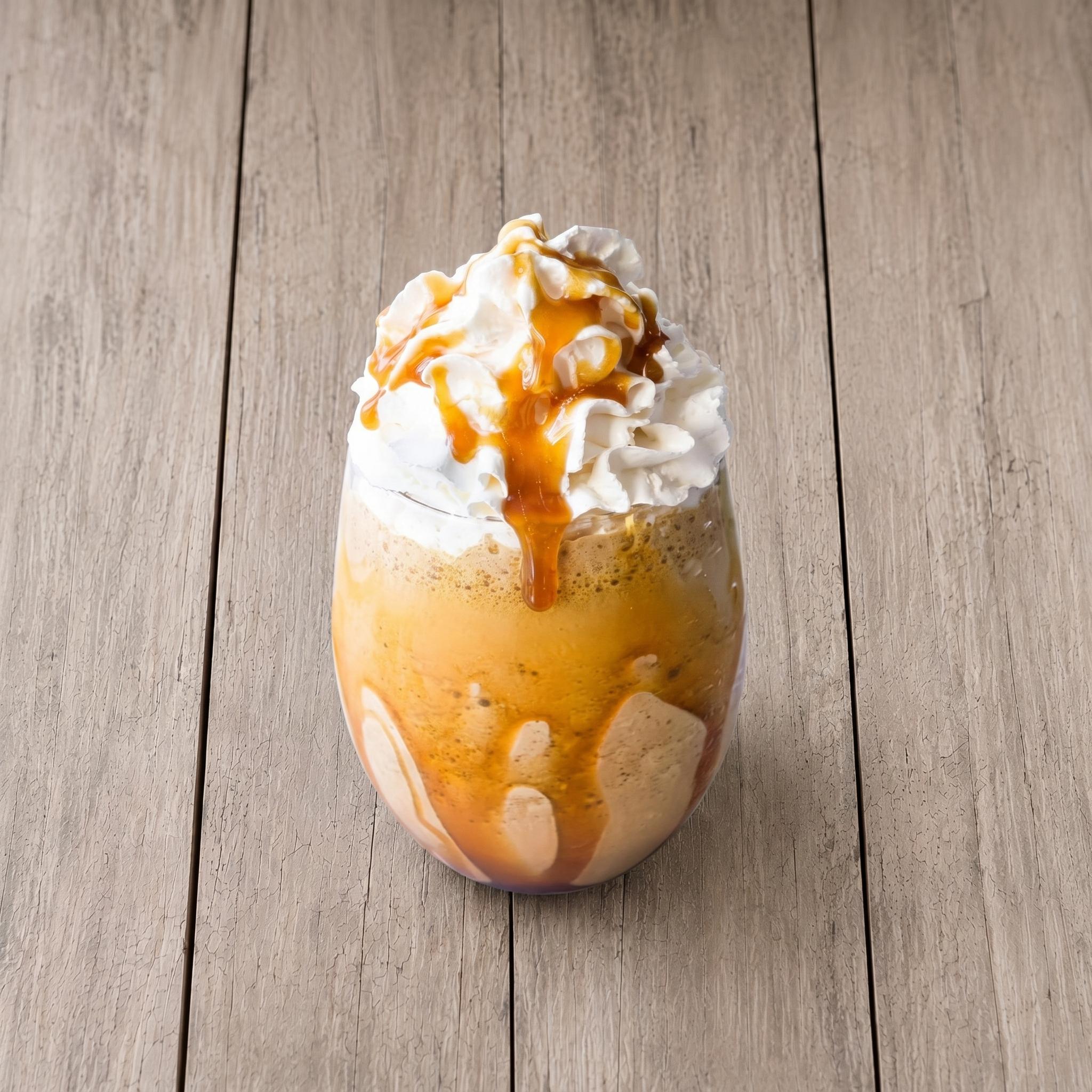 Sea Salt Caramel Frappe.