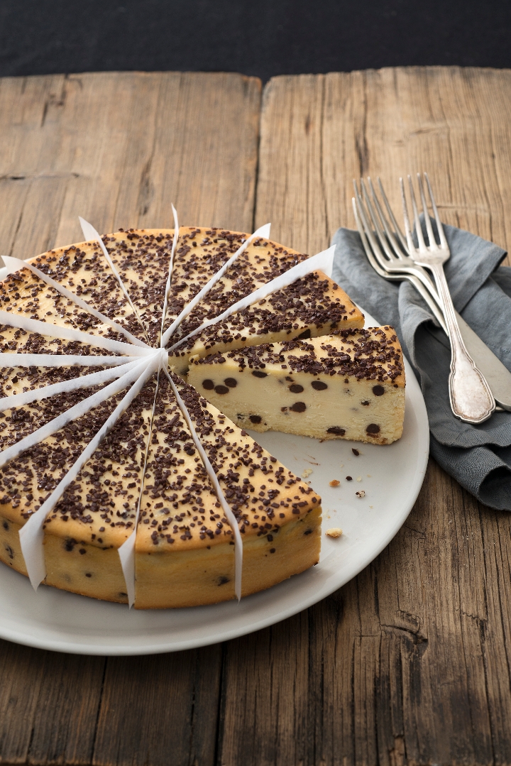 Chocolate Chip Cheesecake.