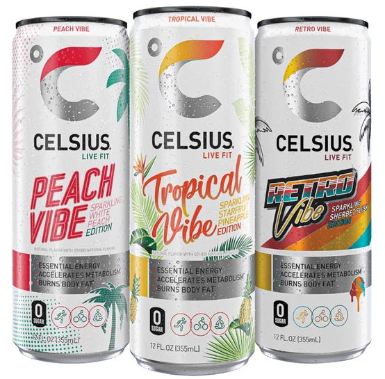 Celsius Energy Drink.