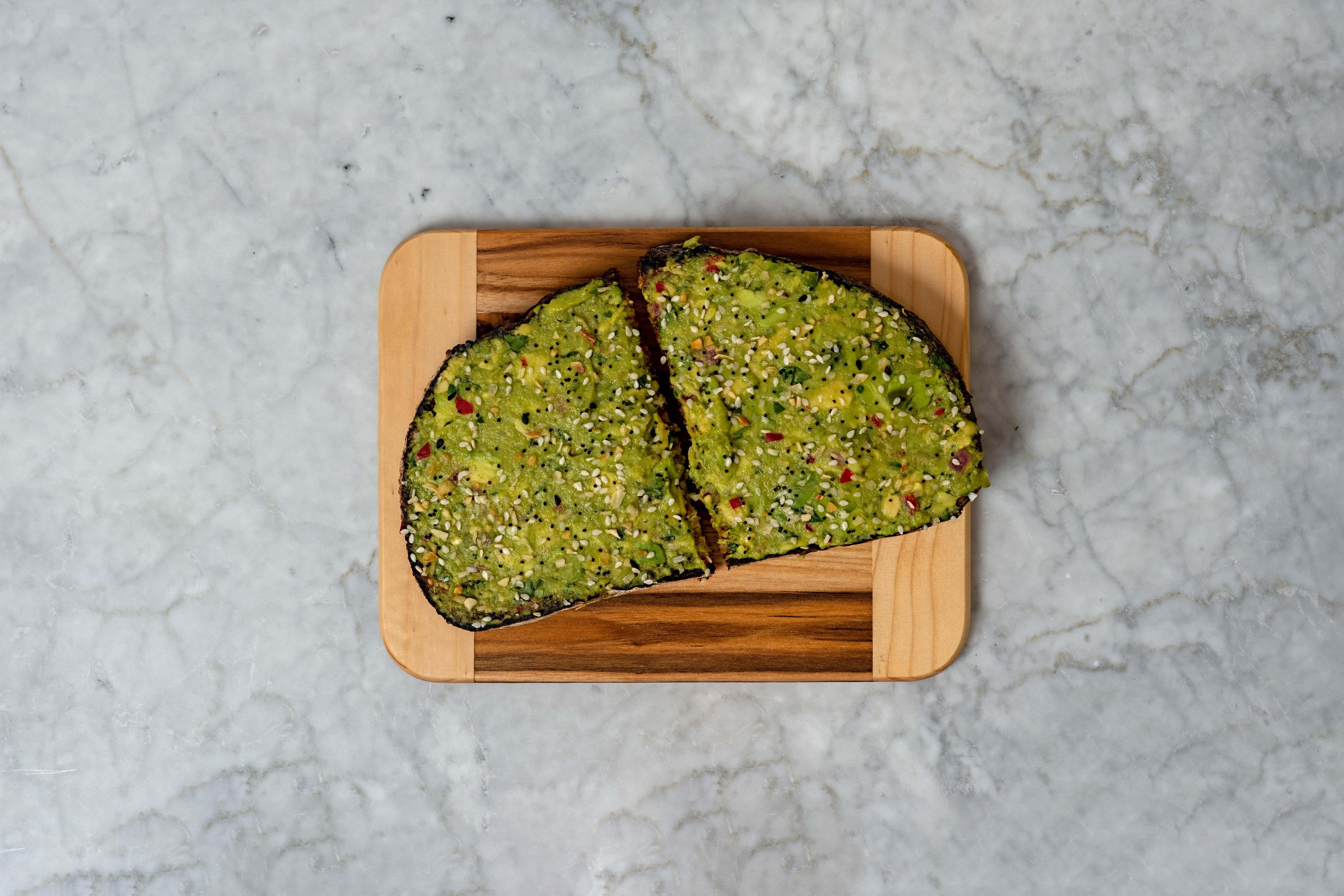 Avocado Smash Toast.