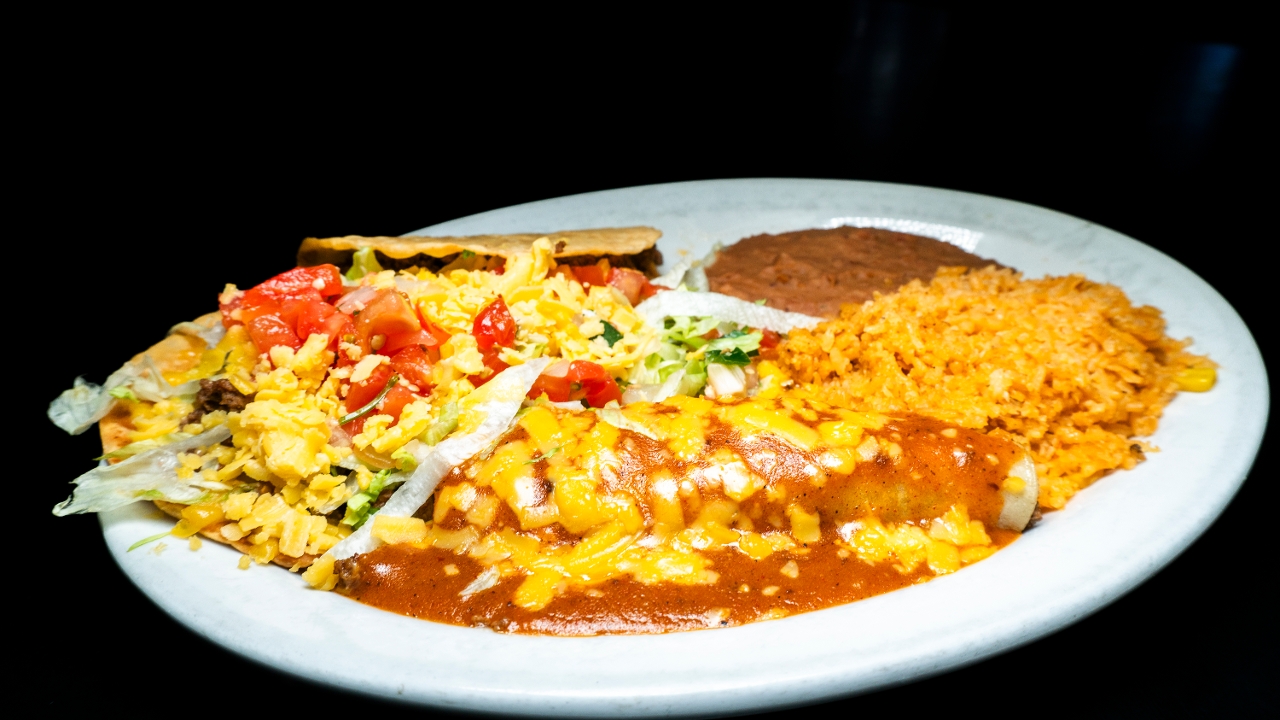 Lunch Mexican Plate.