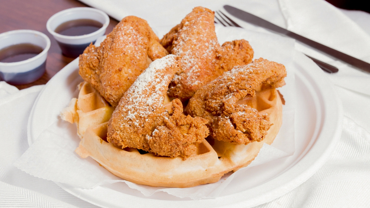 Chicken and Waffles.