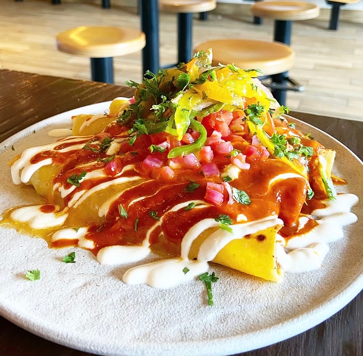 Cauliflower Quesedilla.