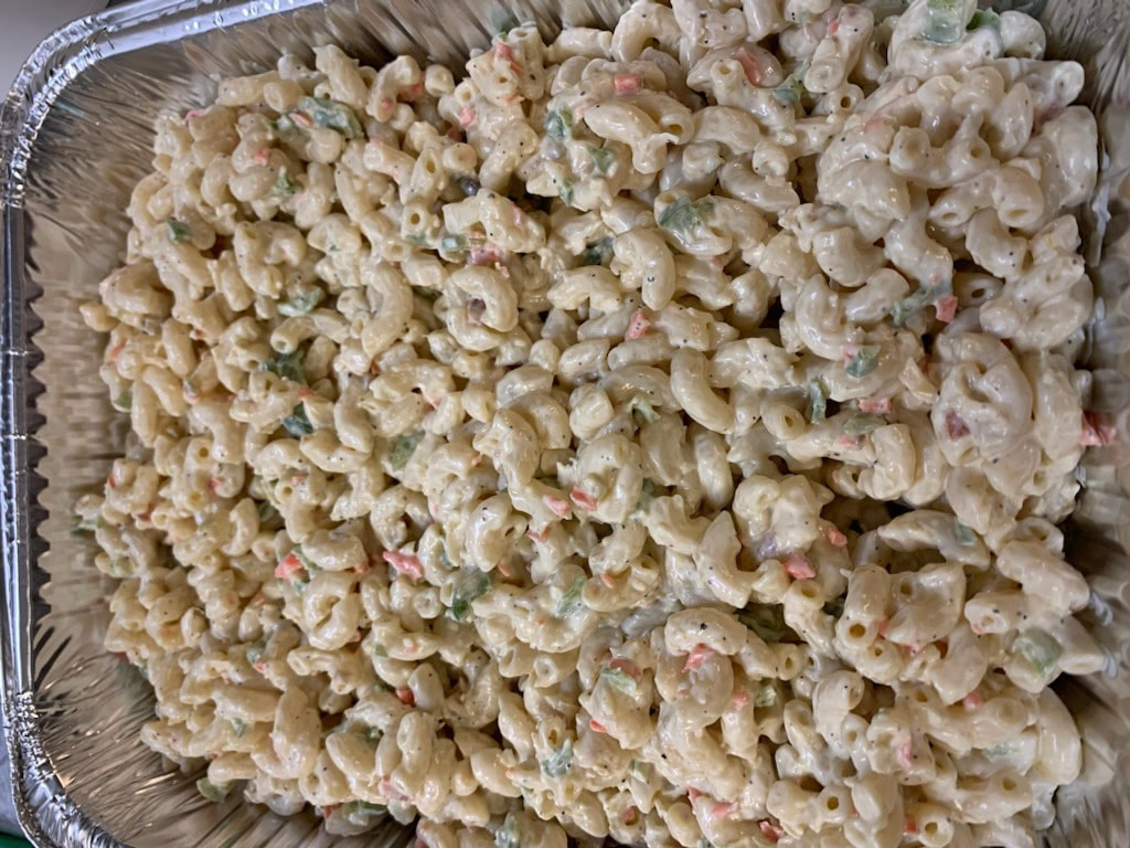 Homemade Mac Salad.