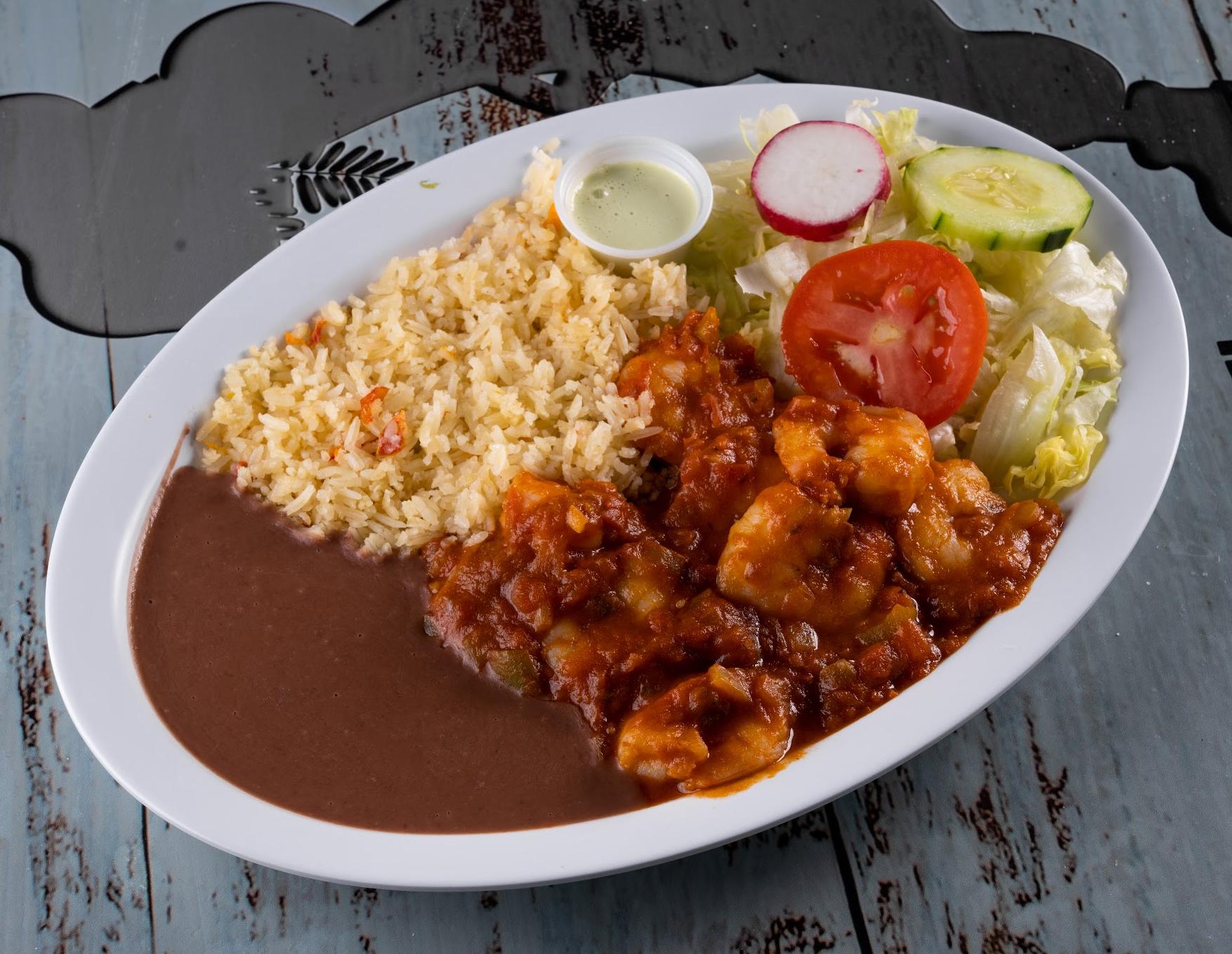 Shrimp in Tomato Sauce - Camarones Entomatados.
