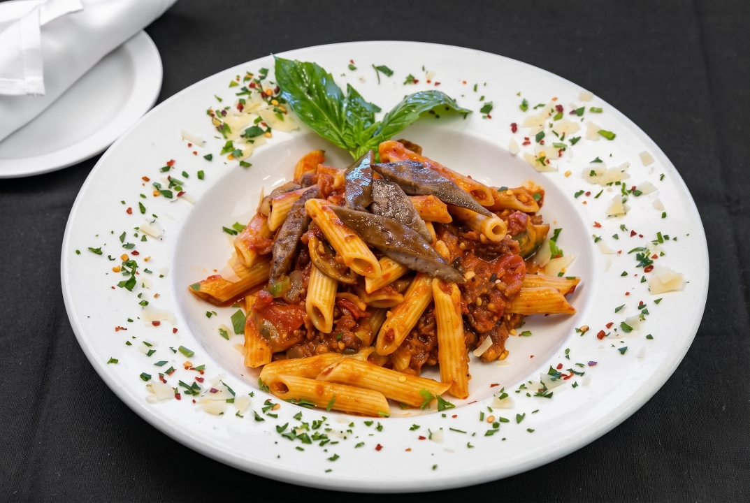 Penne Arrabbiata.