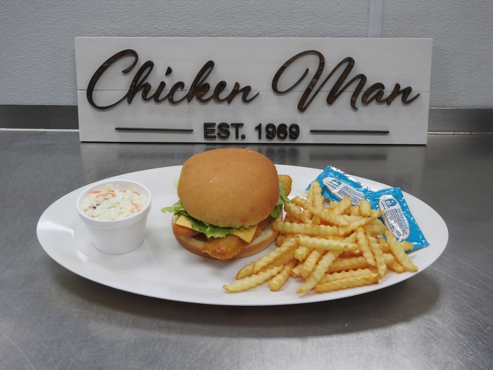 Fish Burger Snack.