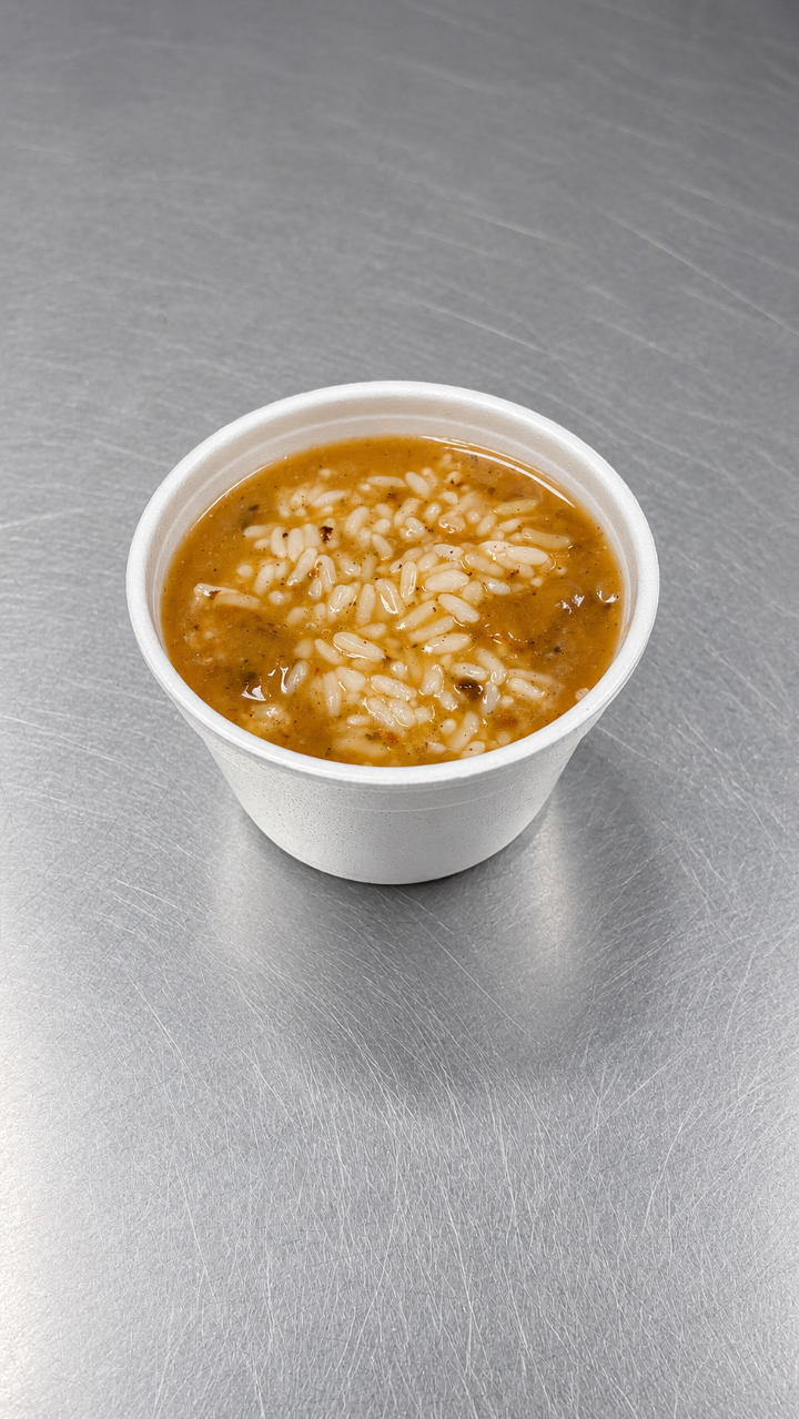 Rice w/Gravy Regular.