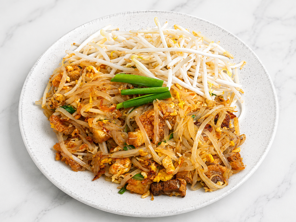 Street-Style Pad Thai Crispy Pork.