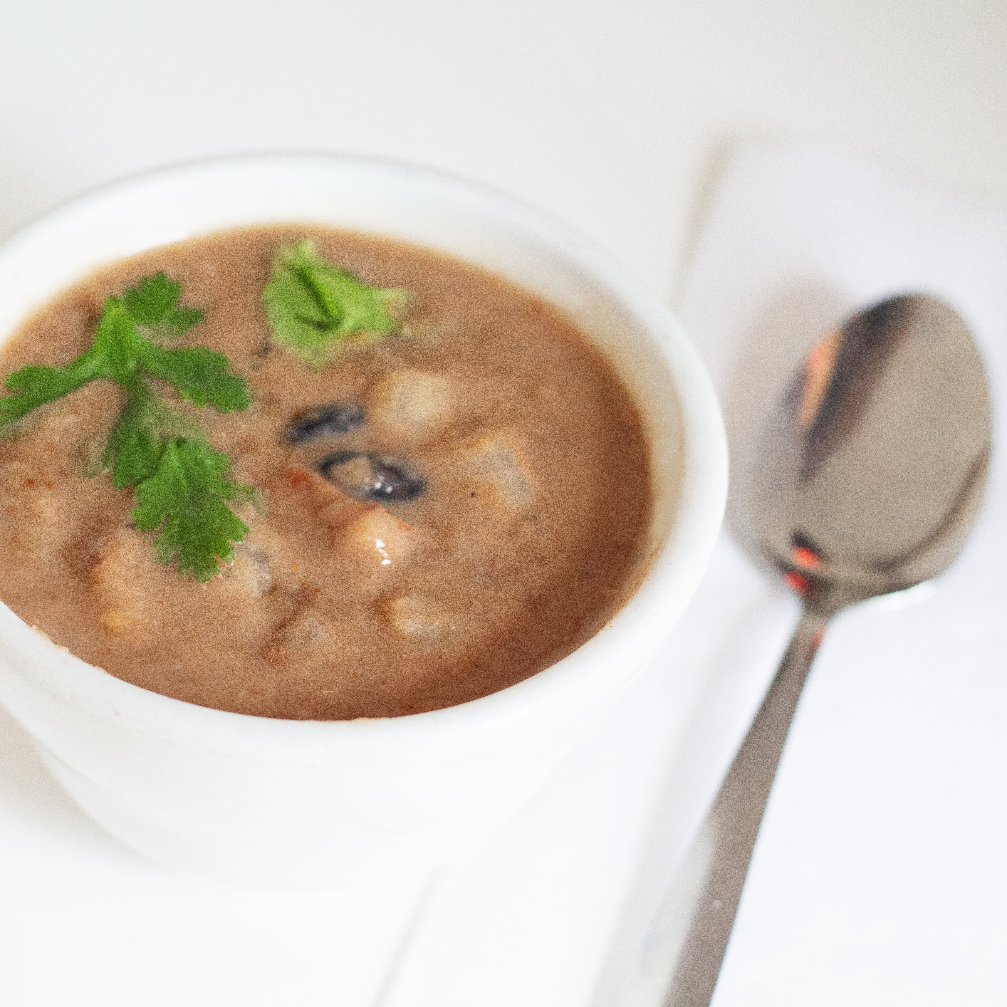 Black Pinto Bean Soup.