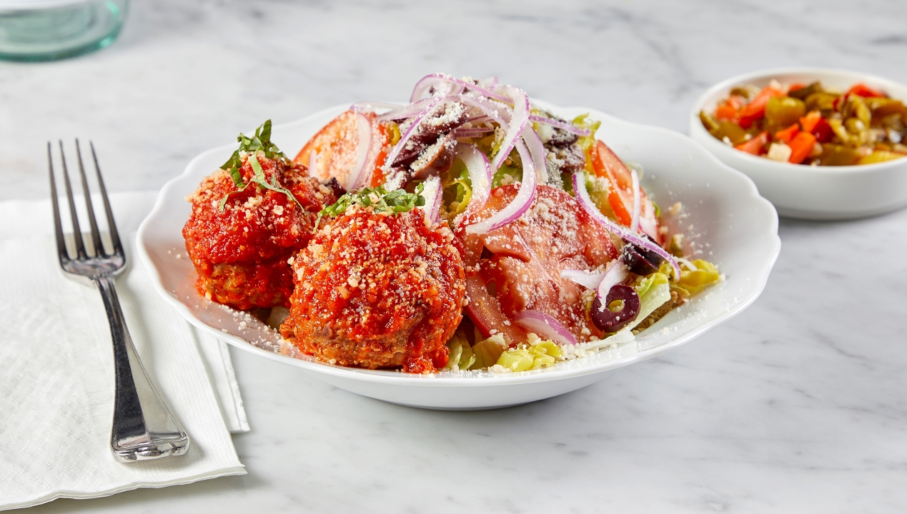 Meatball Salad.