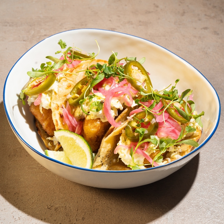 Fish Tacos.
