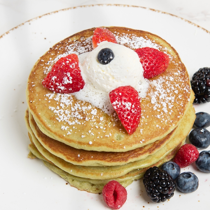 Matcha Pancakes.