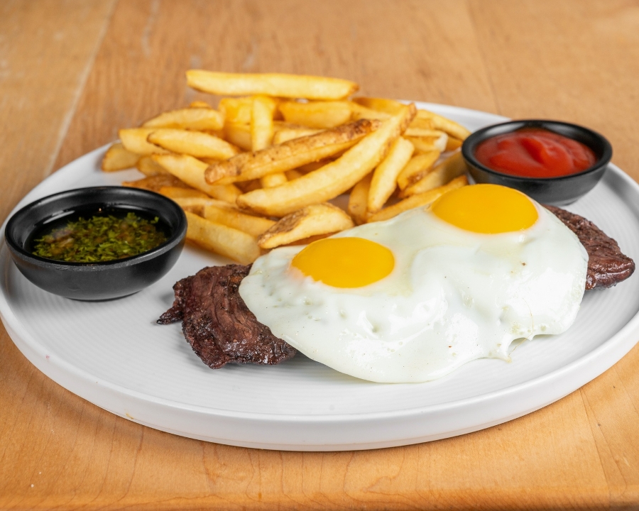 Steak and Eggs.