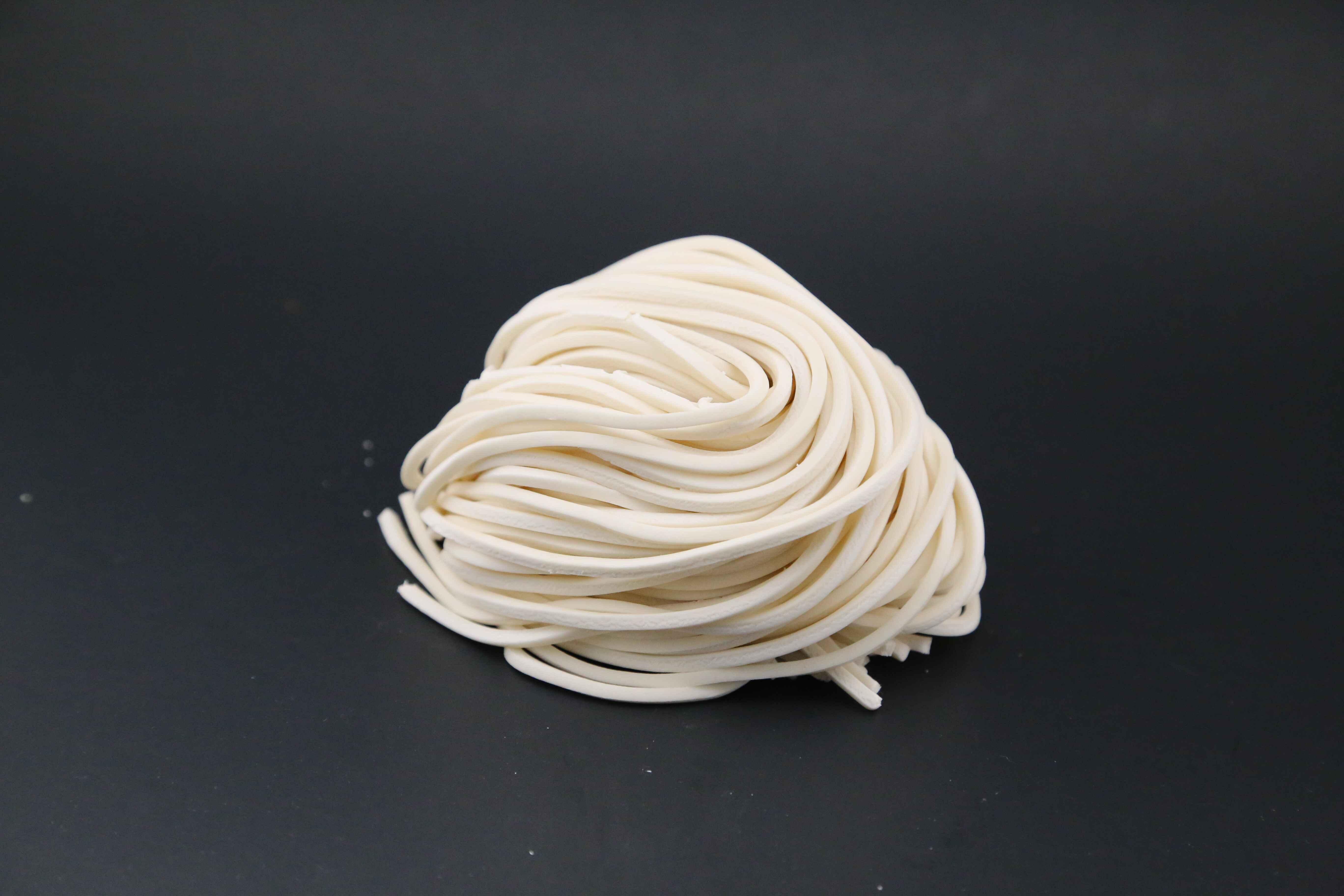 Homemade Udon Noodles.