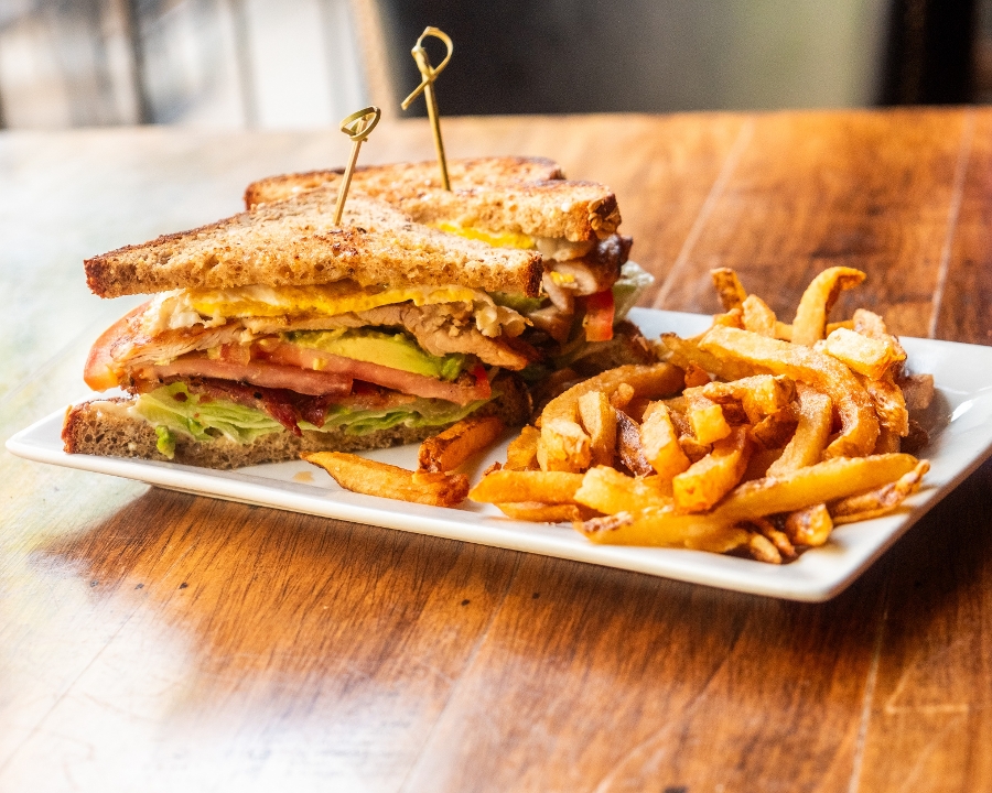 GRILLED CHICKEN CLUB.