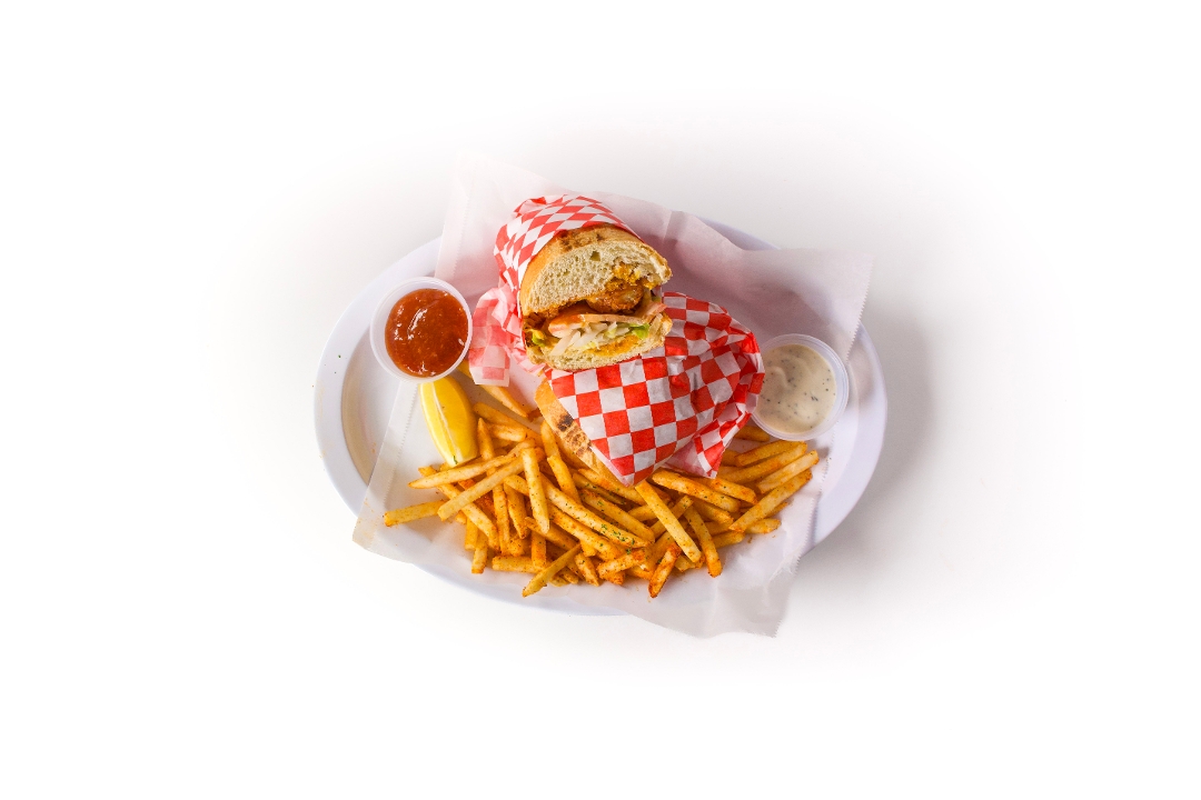 Fried Shrimp Po Boy.