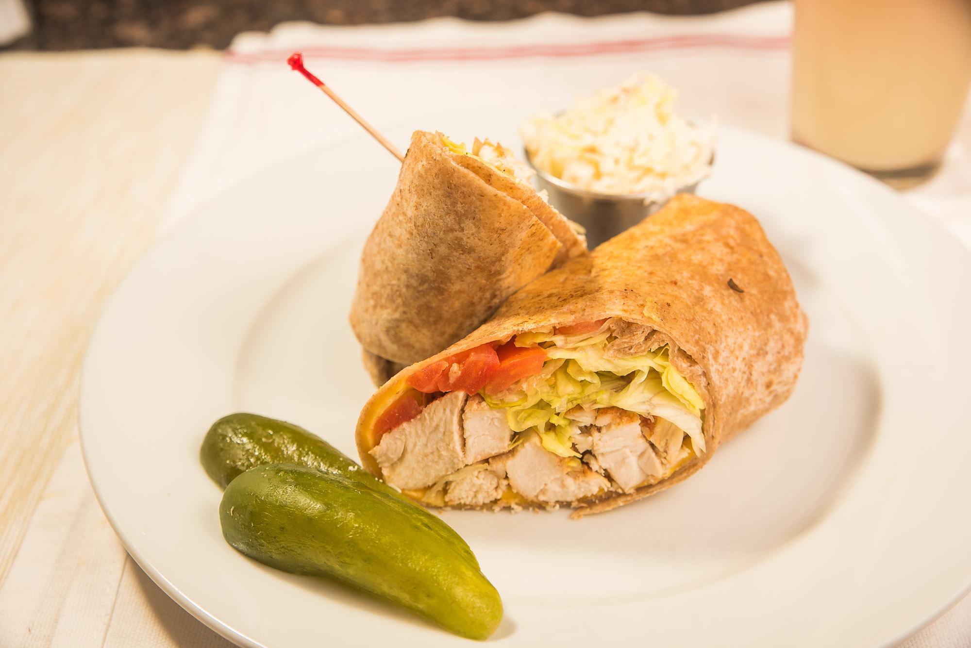 Buffalo Chicken Wrap.