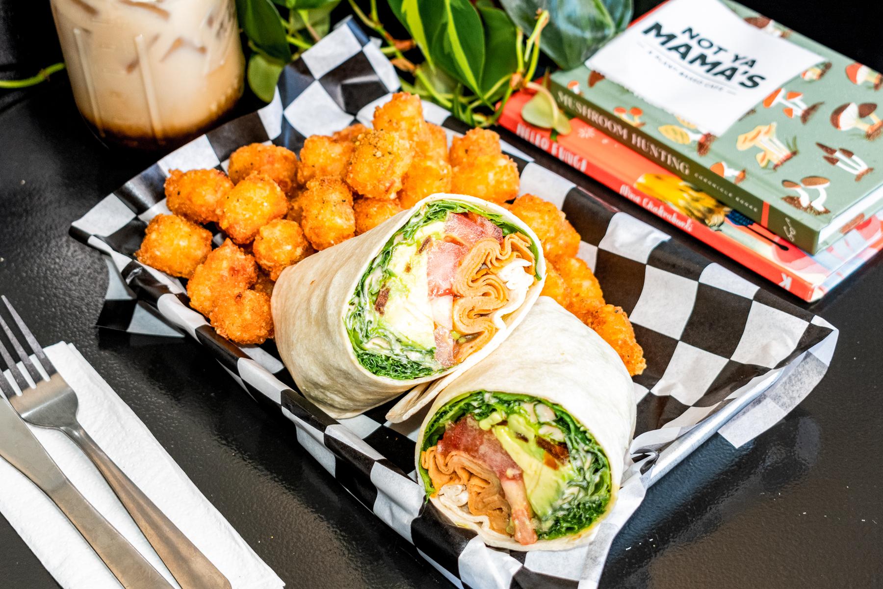 Turkey Bacon Avocado Wrap.