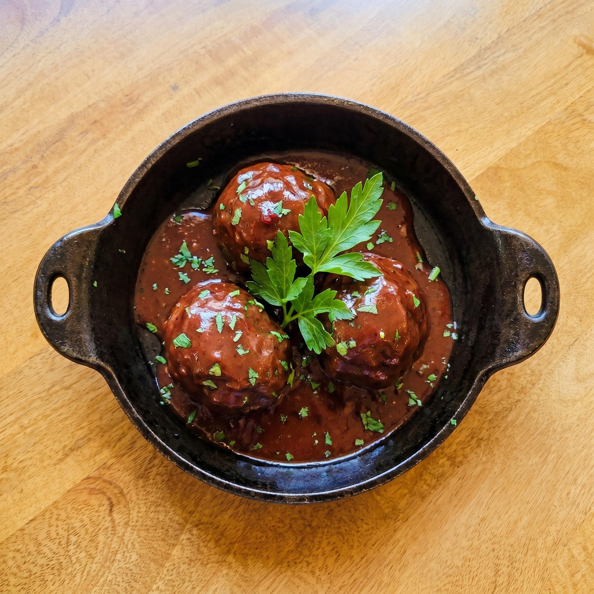 Venison Meatballs.